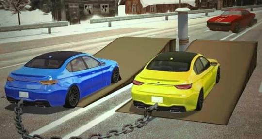 锁链赛车3d