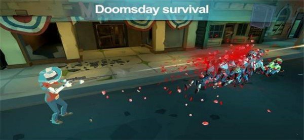 僵尸射手射击步行僵尸