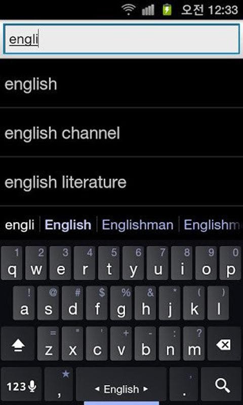 掌上英语自动翻译