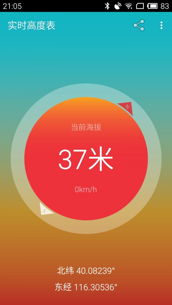 实时高度表