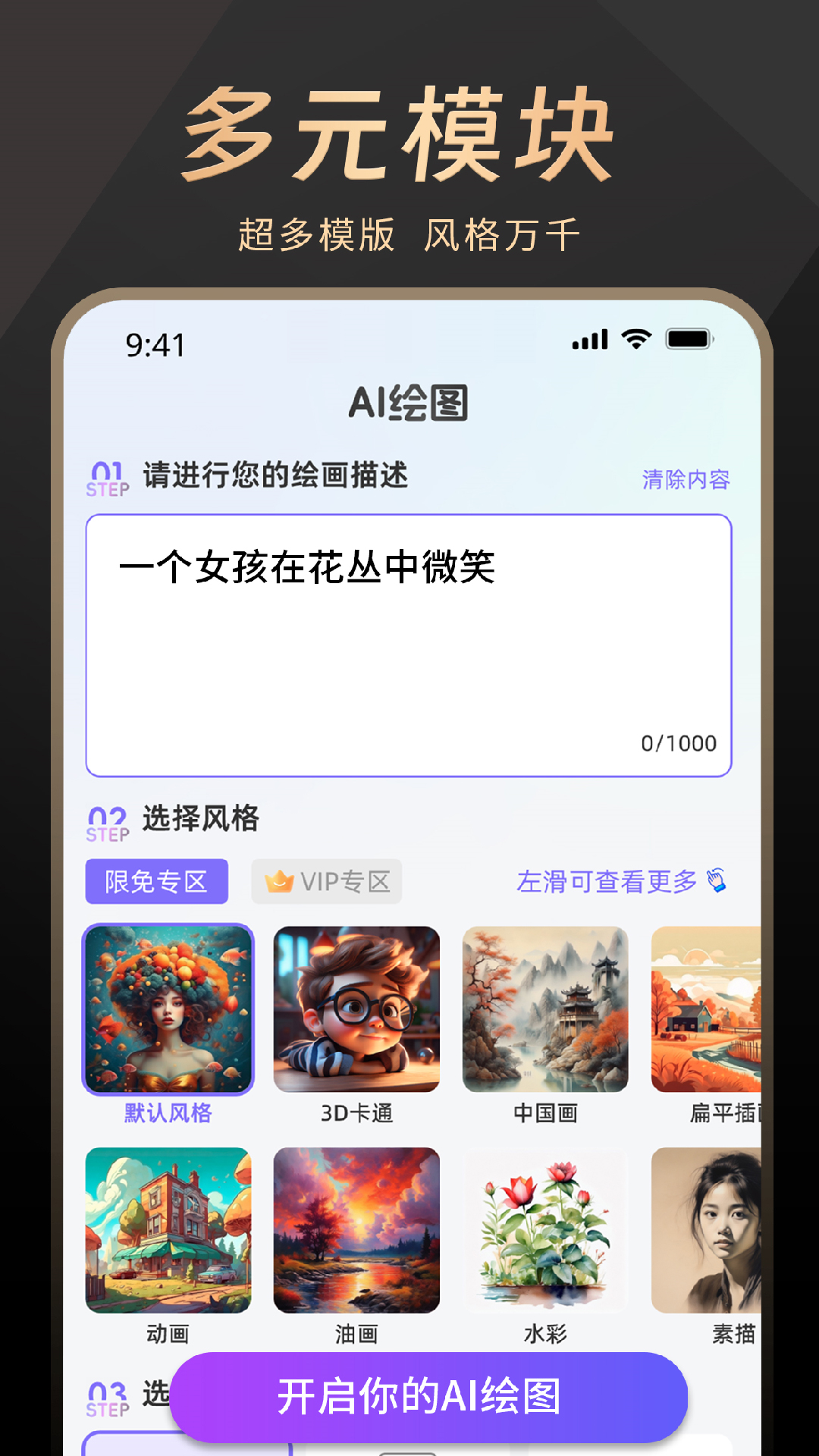 ai绘画沈水模型