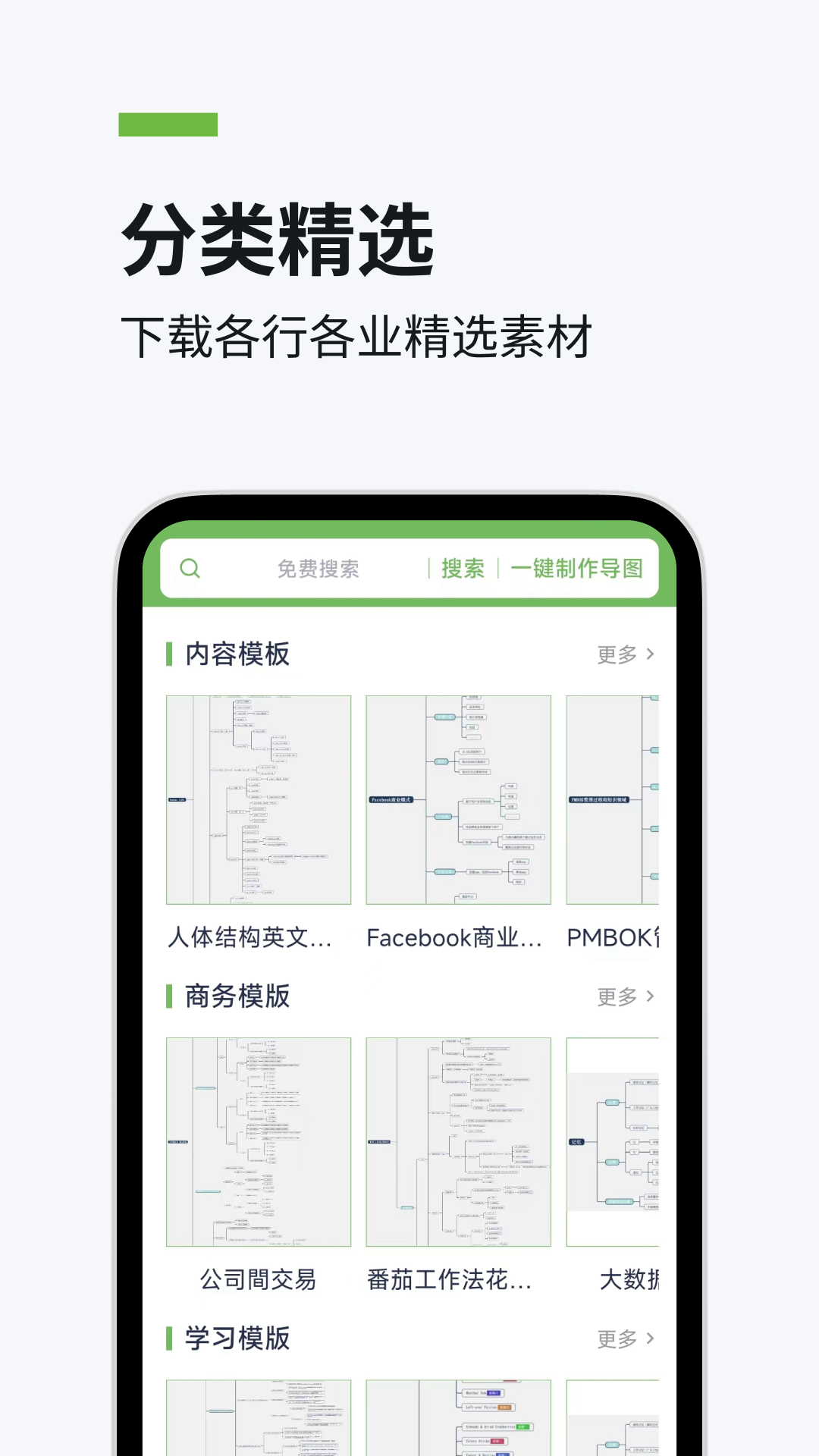 一键思维导图