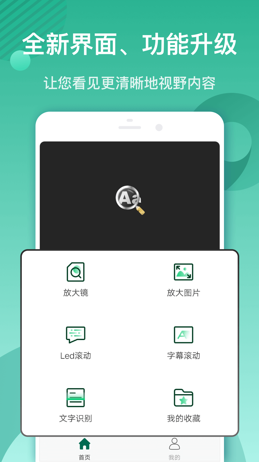 放大镜阅读器