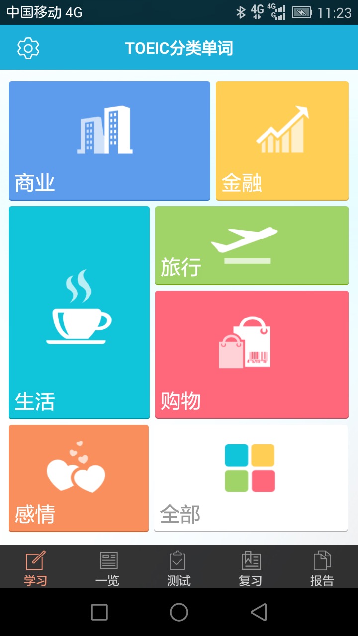 toeic分类单词