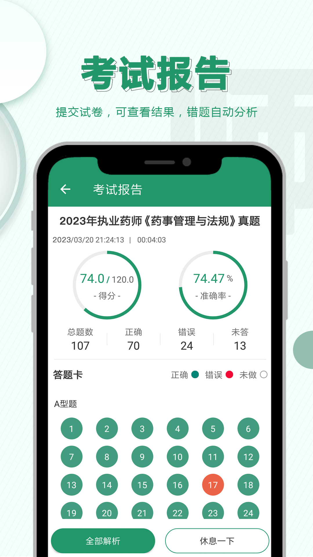执业药师必题库