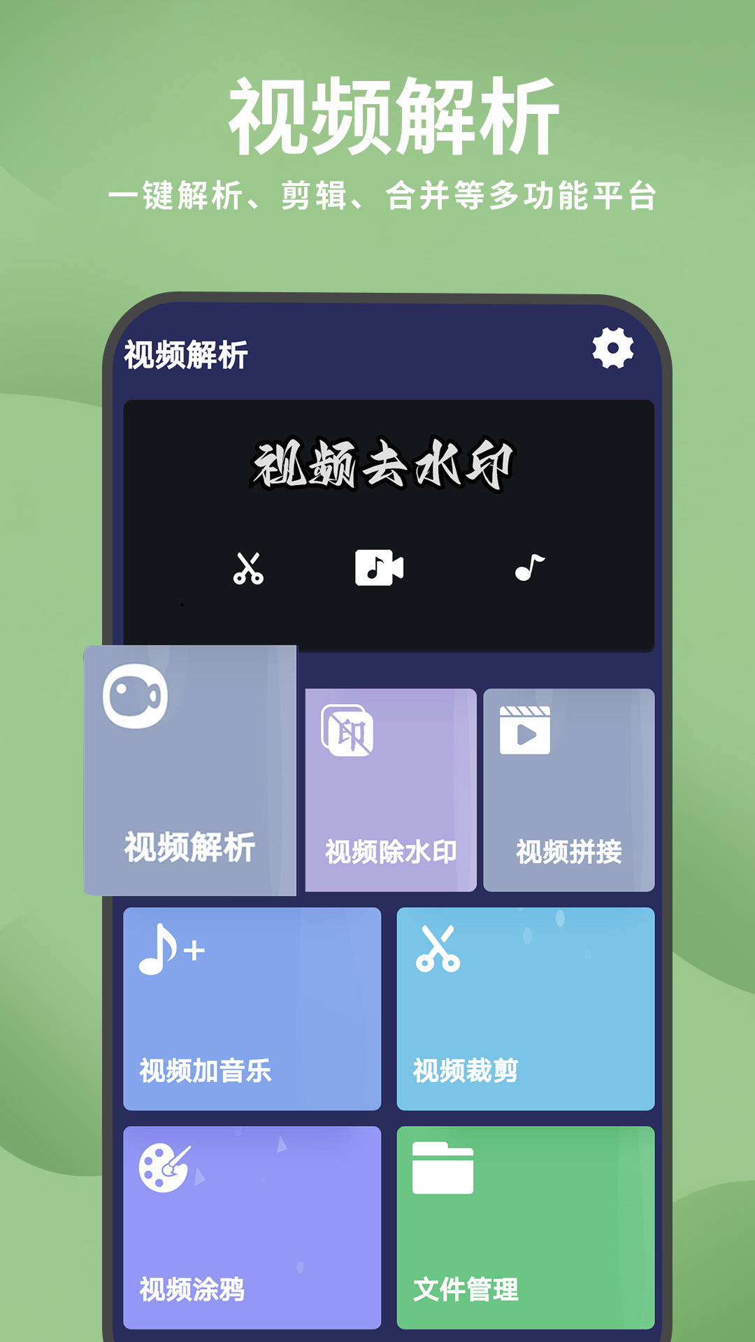 去水印视频解析