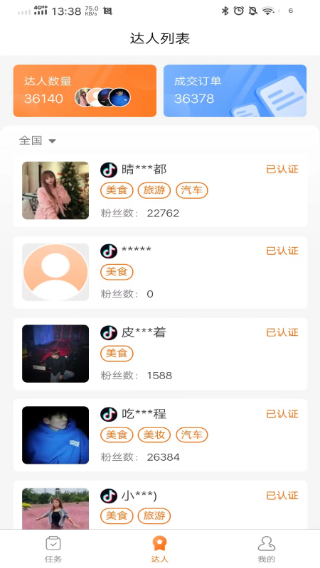 红人聚达人