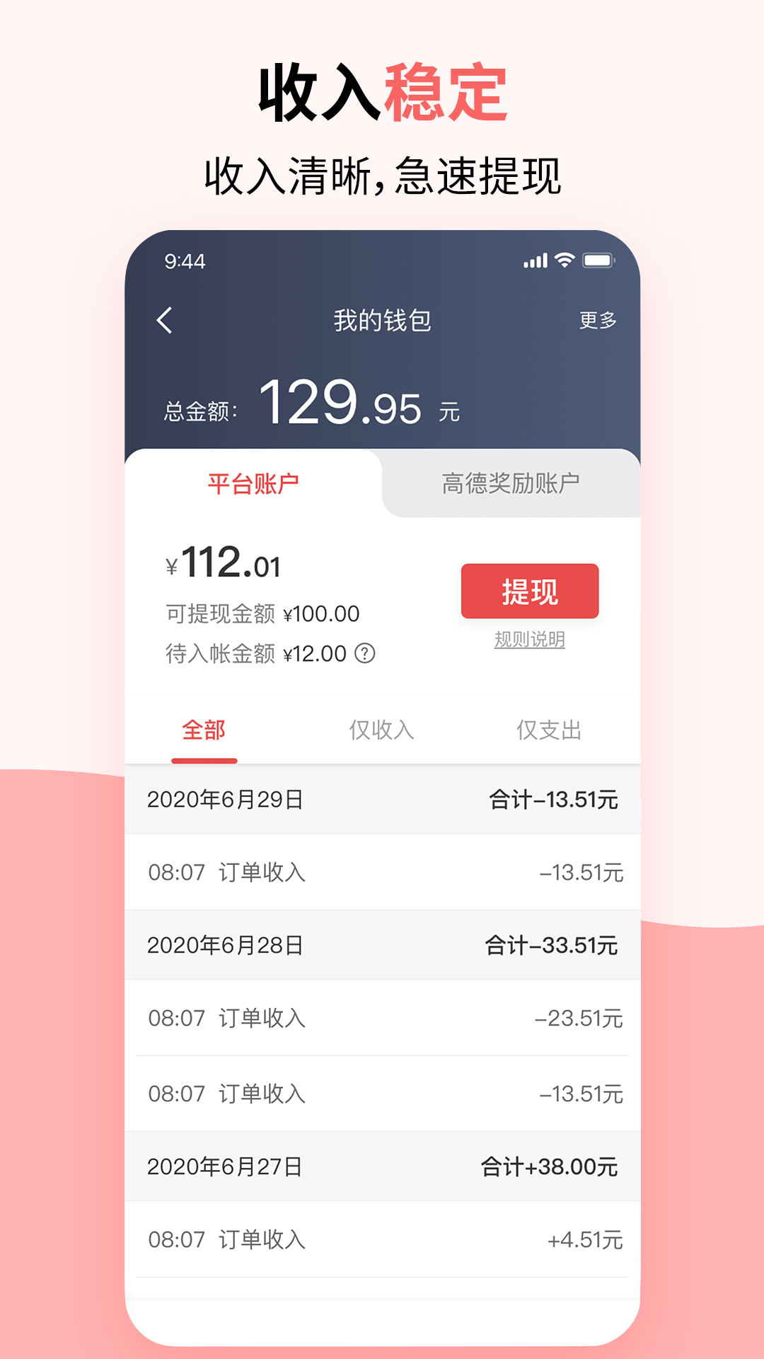 顶风出行司机