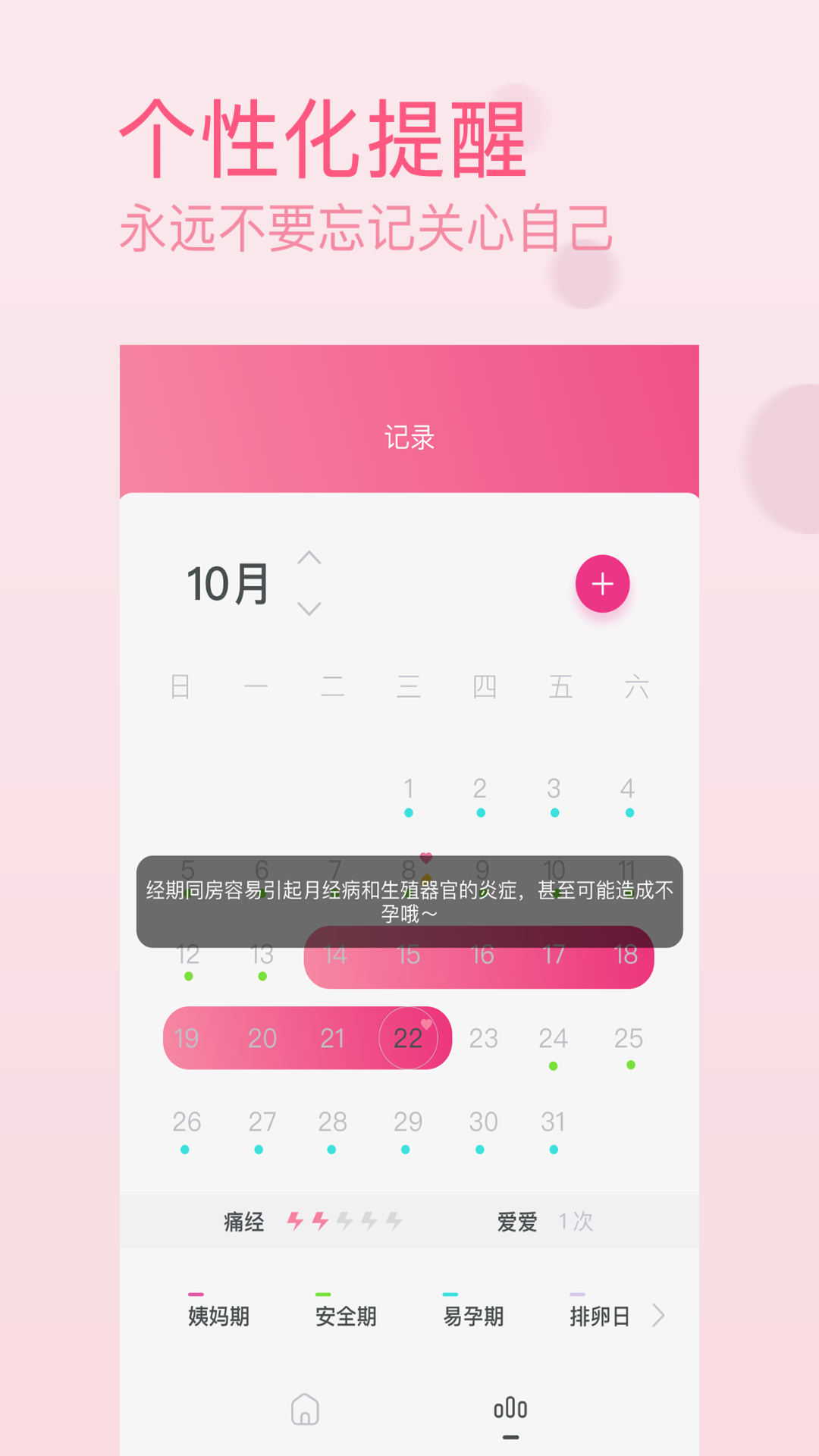 月经期排卵期助手_截图4