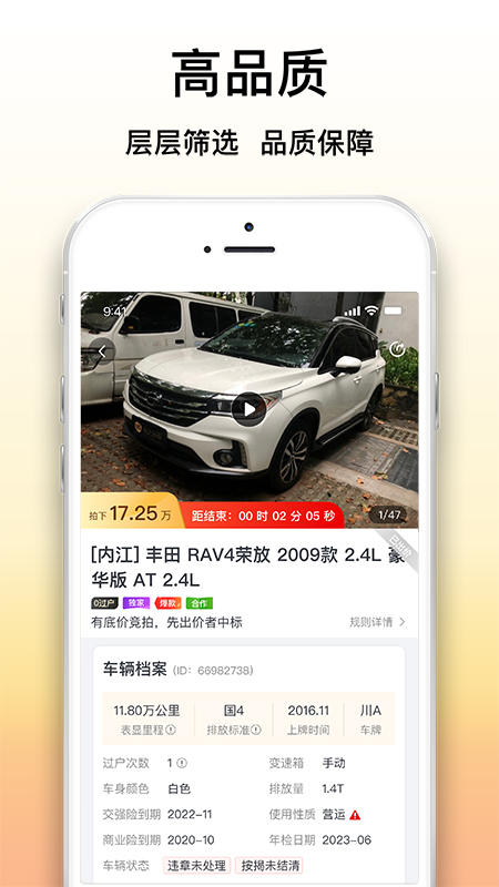 大象拍车
