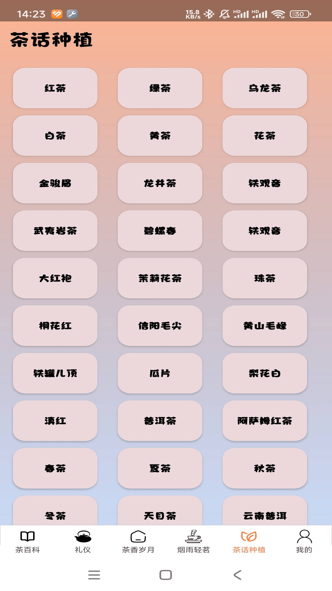 茶话百科