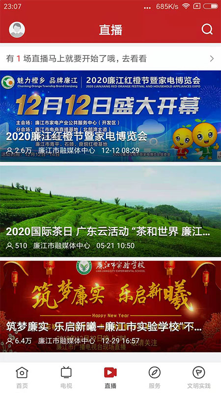 红橙廉江