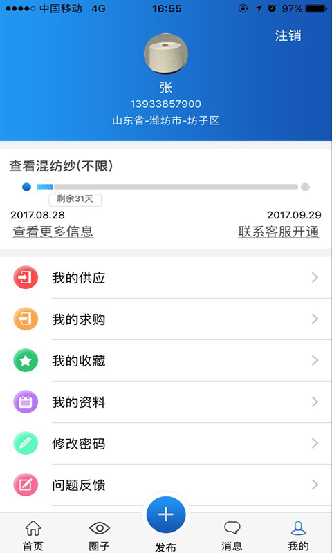 纱线圈