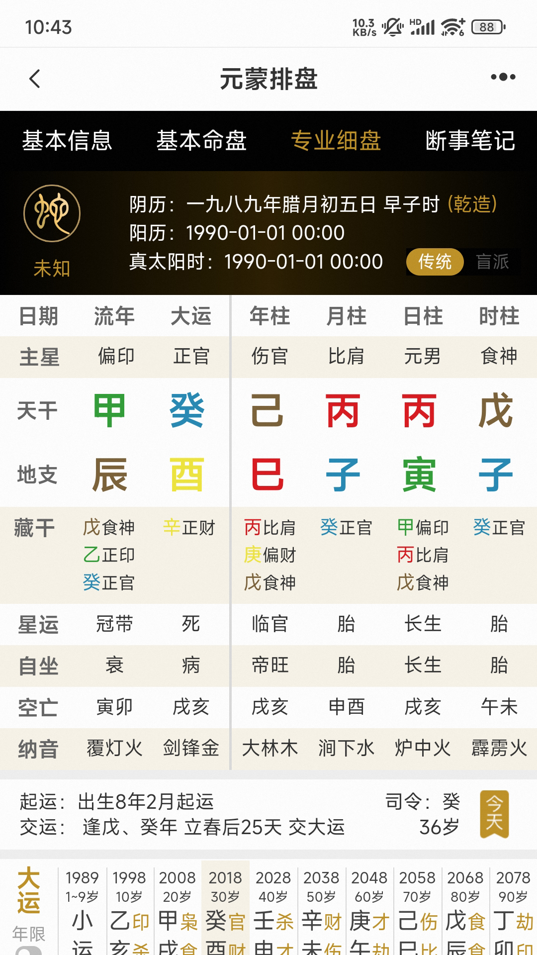 元蒙排盘