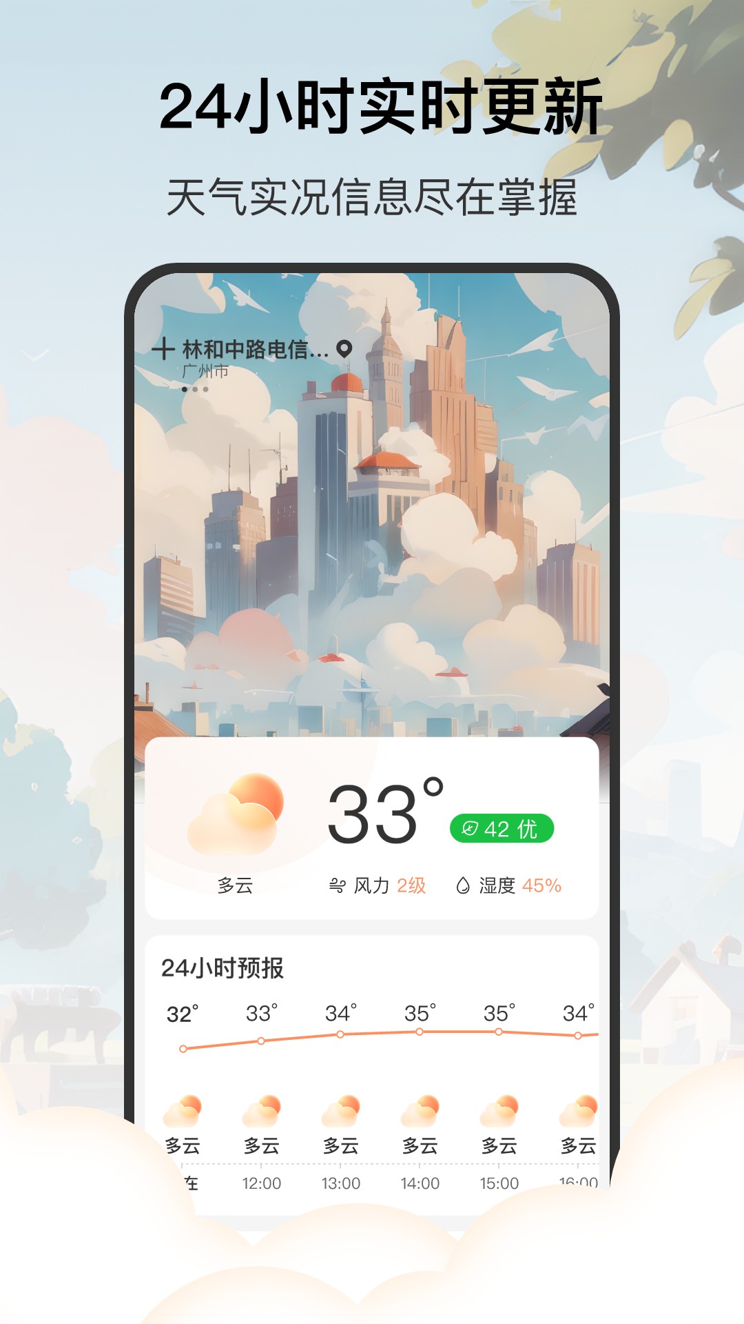 分时天气
