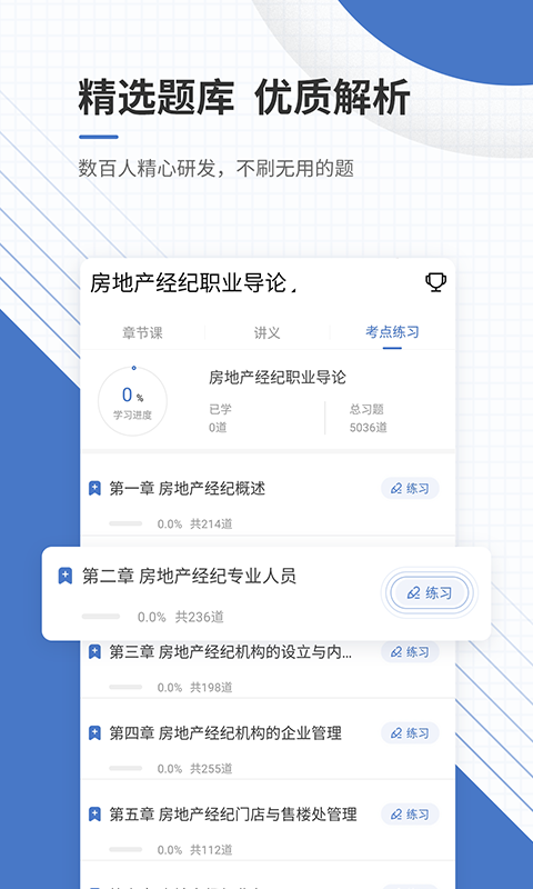 房地产经纪人优题库