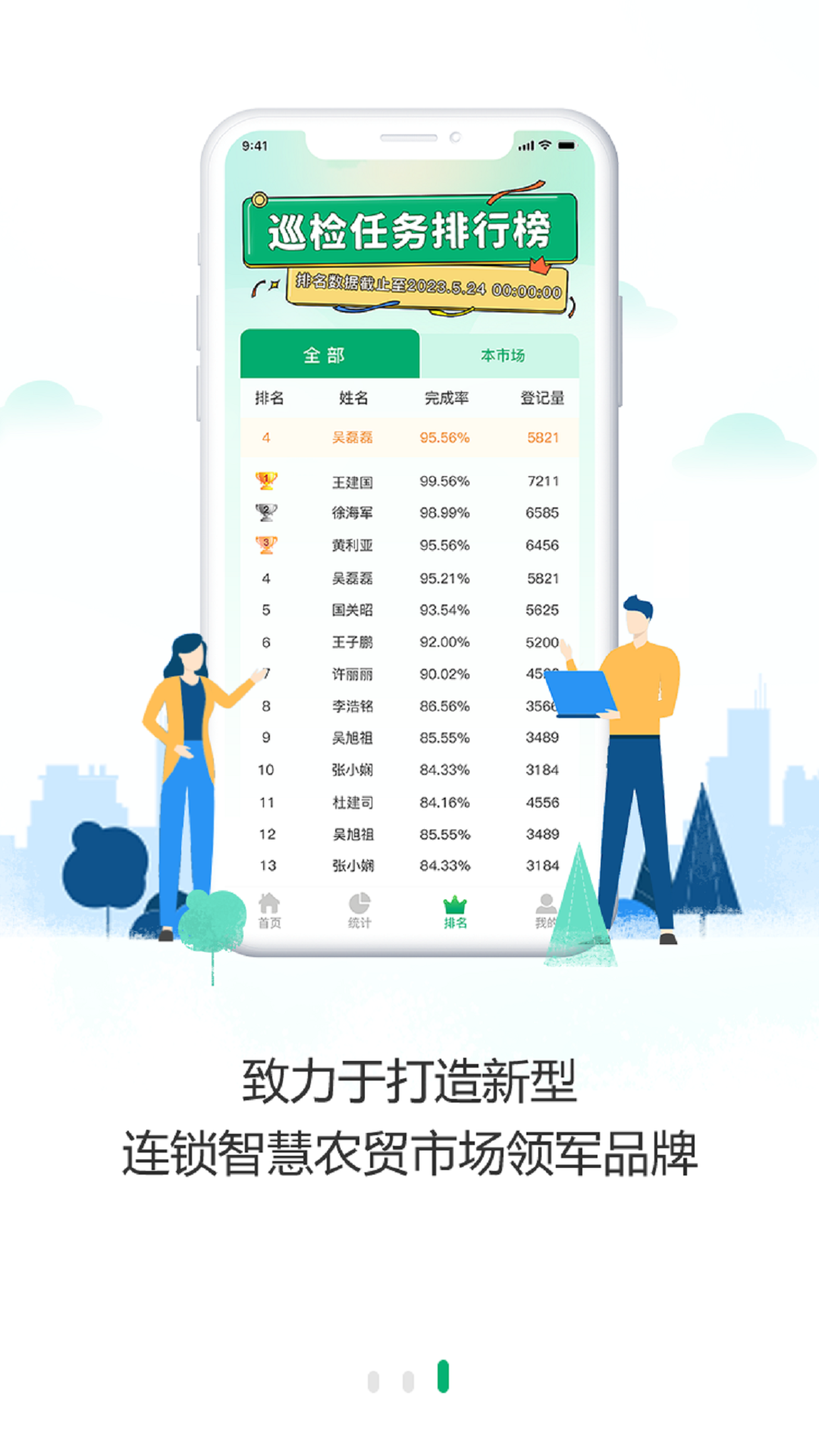 沃沃农贸市场端
