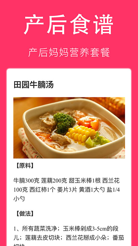 孕妇食谱大全_截图3
