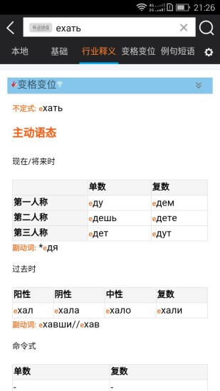 俄语词典
