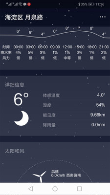 天气预报通