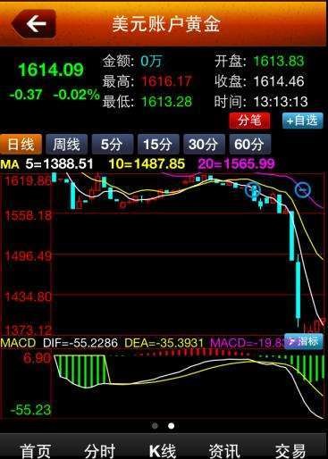 黄金价格_截图2