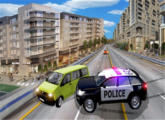 警察高速公路追逐赛_截图3