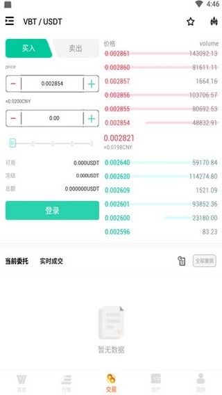 vinico交易所app