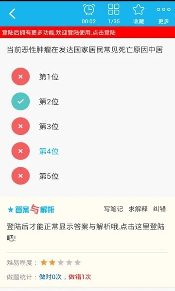 肿瘤学主治医师总题库_截图1