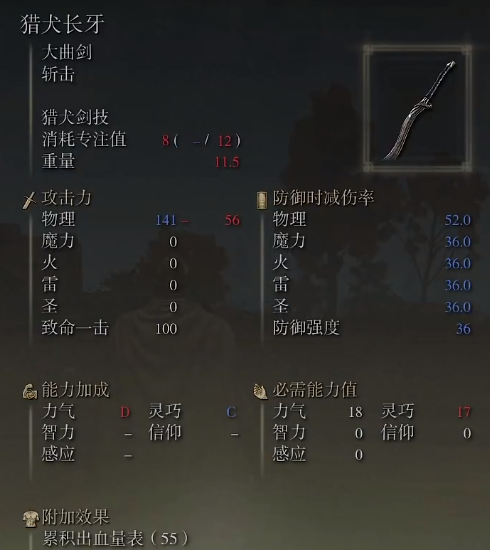 艾尔登法环猎犬长牙加点