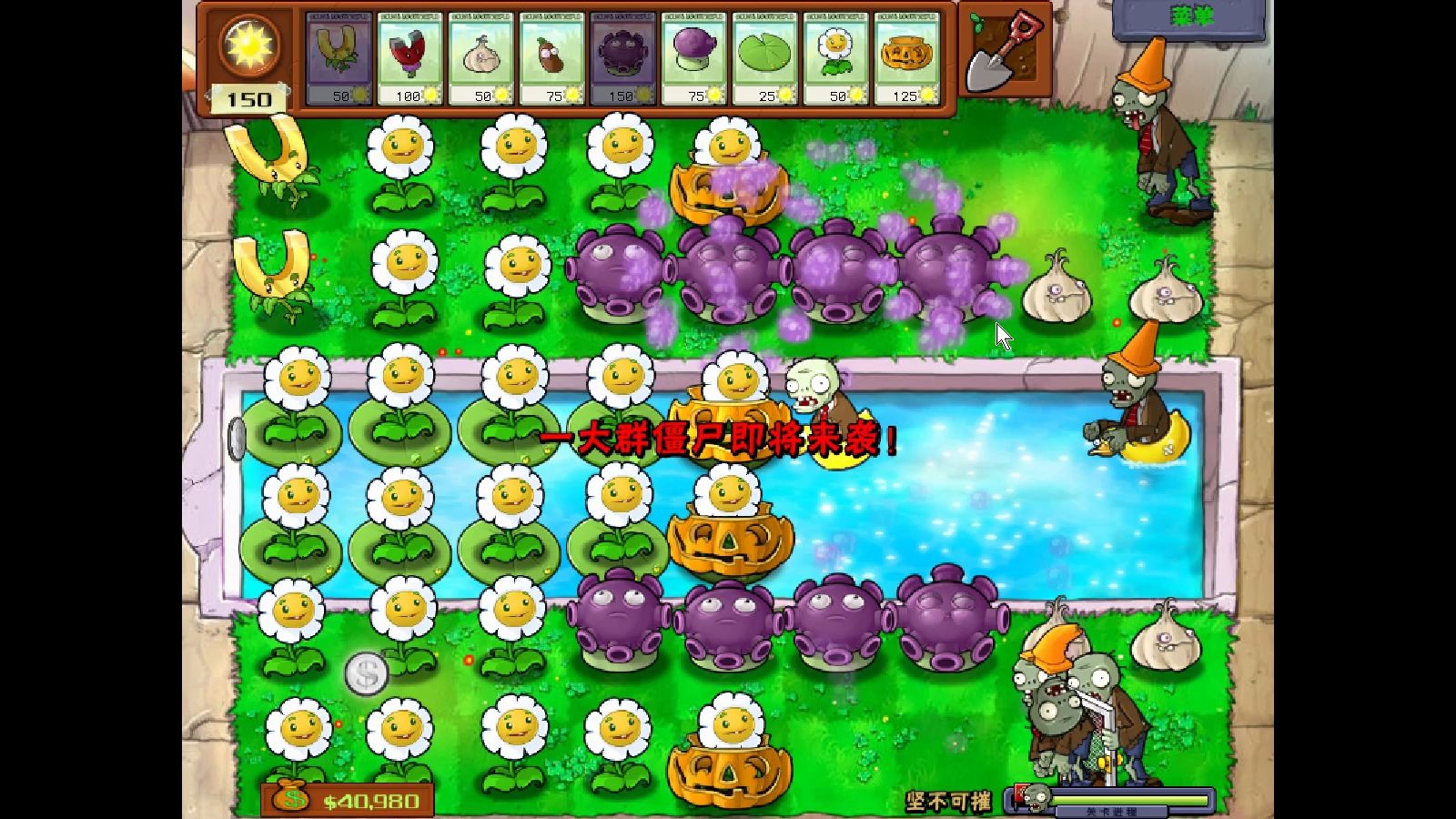 植物大战僵尸全面冻结这关怎么过