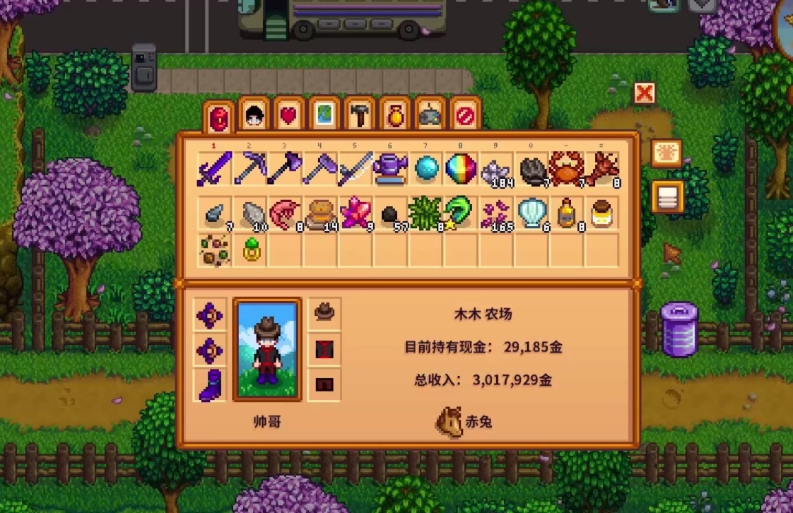 如何在星露谷物语中丢弃不必要的物品