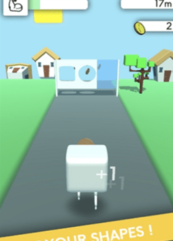 形状奔跑
