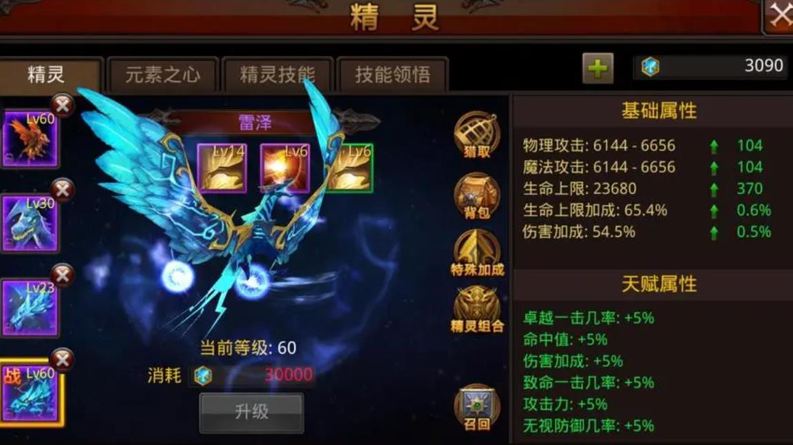 为全民奇迹召唤师加点应该优先考虑哪些属性
