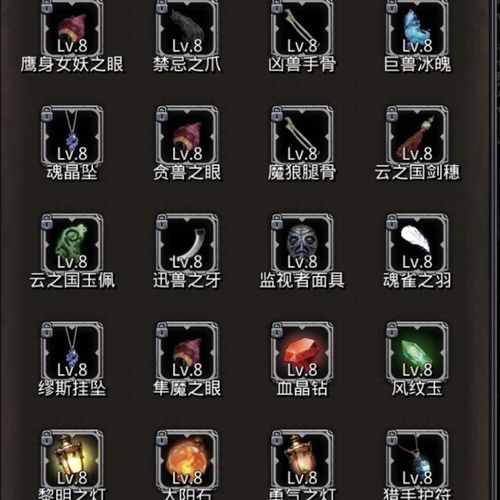 地下城堡2古精灵贤者装备何佳