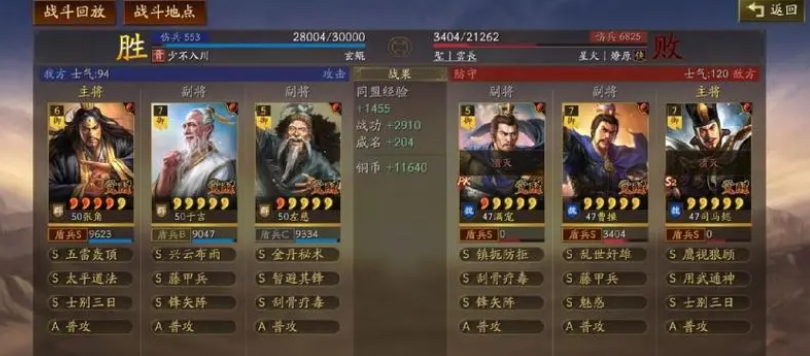 三国志战略版s2哪个地点容易产生争夺