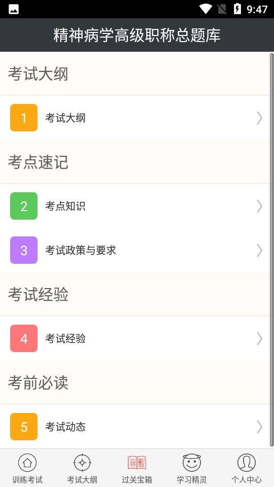 精神病学高级职称总题库