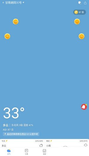 天气预报赚钱版
