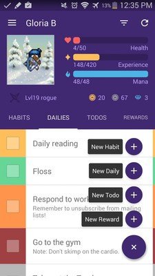 任务冲关habitica