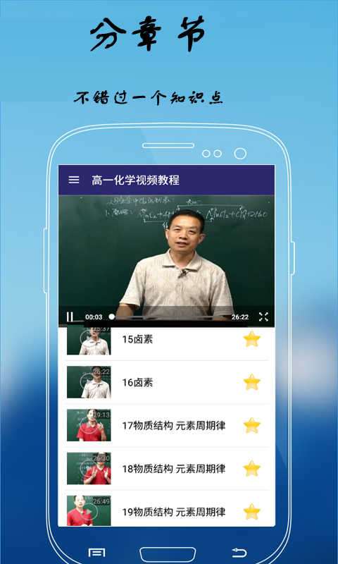 高一化学视频教程