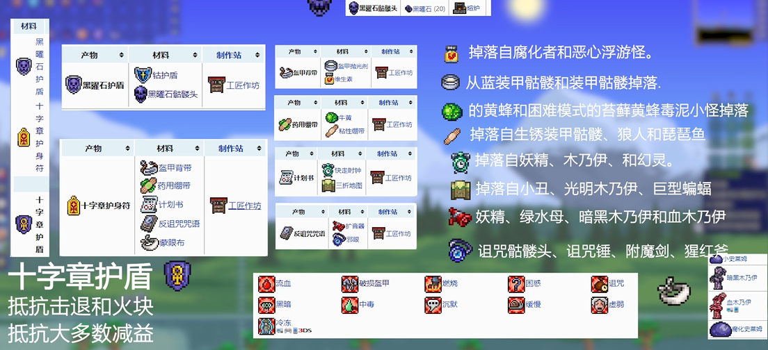 泰拉瑞亚中能够掉落光明之魂的怪有哪些
