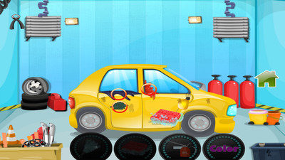帮爸爸洗车