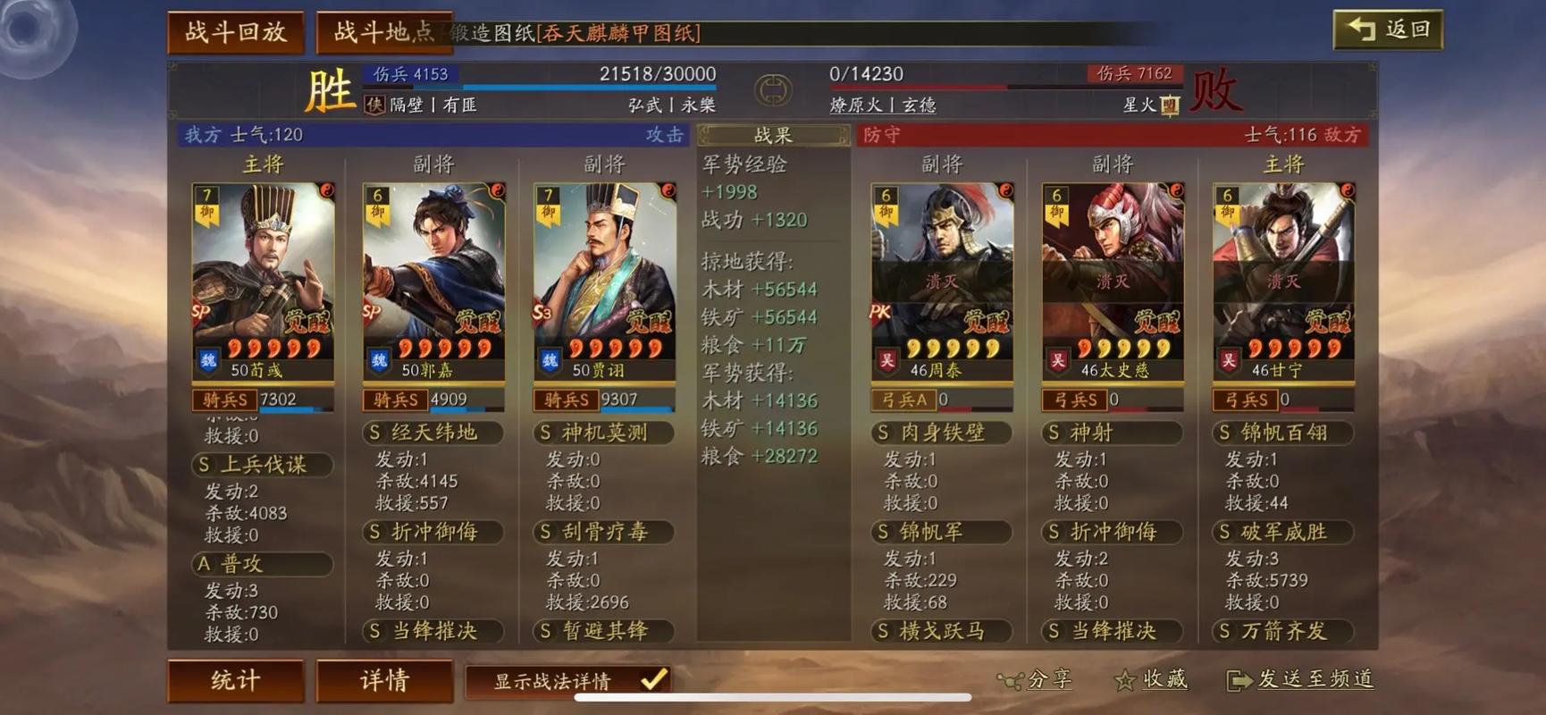 三国志战略版中适合吕布使用的哪些平民战法