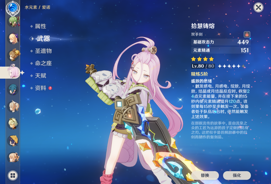 原神洛艾尔起初阶段适合佩戴什么样的圣遗物 原神洛艾尔起初阶段适合佩戴什么样的圣遗物