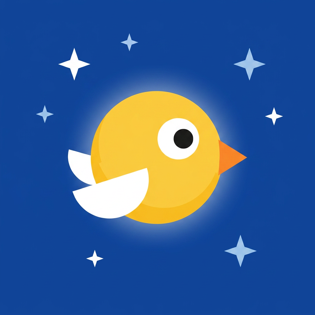 星夜飞鸟