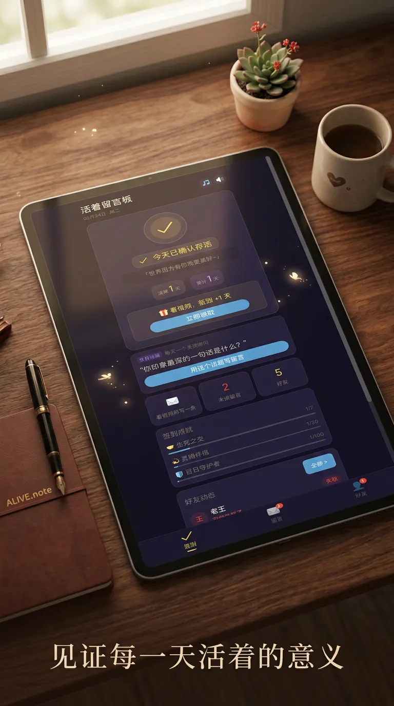 活着留言板