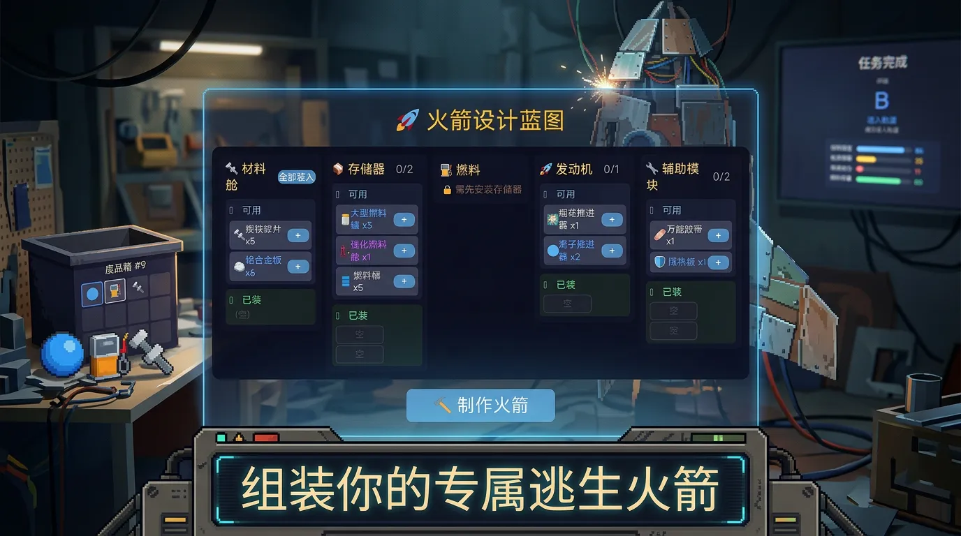 废品火箭逃脱升天_截图3