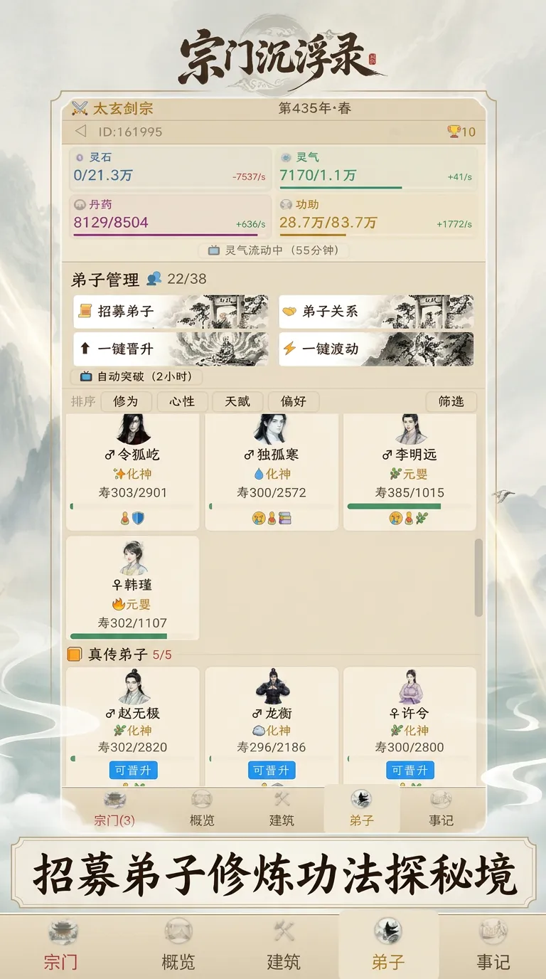 宗门沉浮录