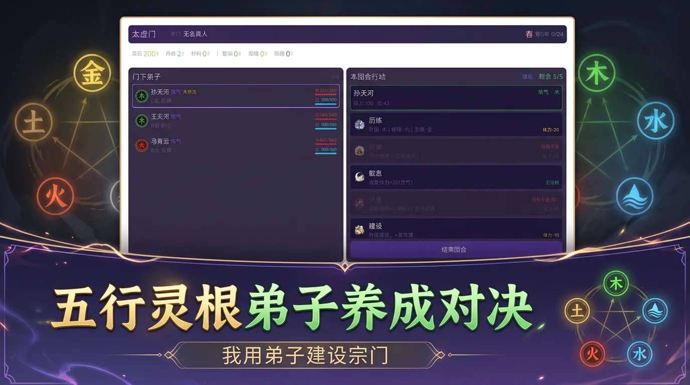 我用弟子建设宗门