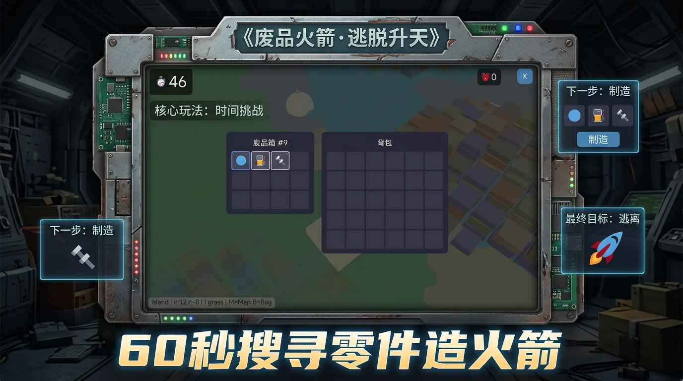 废品火箭逃脱升天_截图1