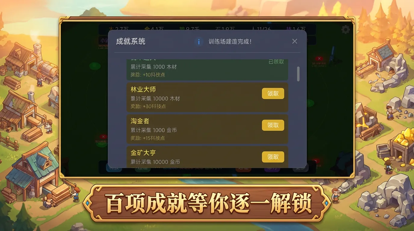 村庄崛起放置挂机